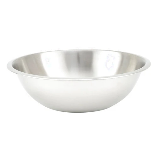 Winco Heavy-Duty Mixing Bowl, 4-Quart, Medium, Stainless Steel