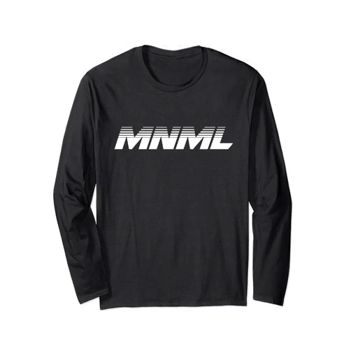 Techno Rave Bass Frieden Feiern Party Kleidung MNML High-Tech Minimal Techno Music Festival Long Sleeve T-Shirt