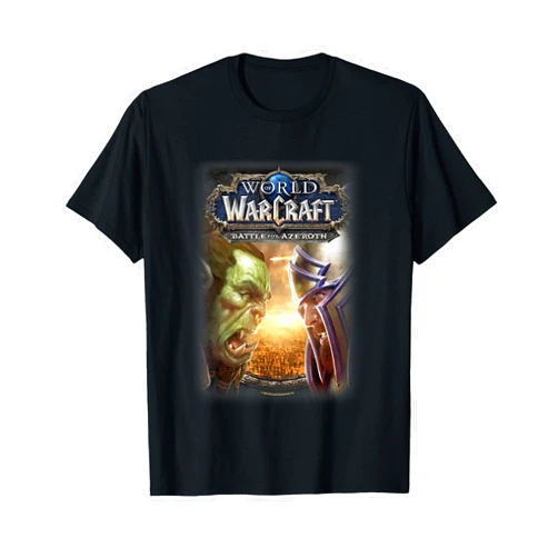 World of Warcraft Battle For Azeroth Vintage Logo T-Shirt