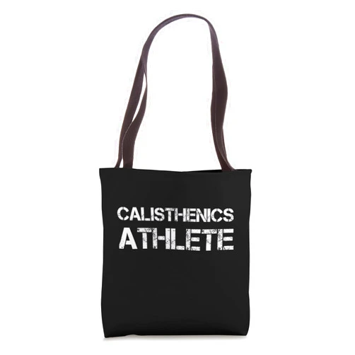 Calisthenics and Backflip Gear Calisthenics Athlete Tote Bag