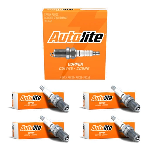 Autolite 437 Copper Non-Resistor Automotive Replacement Spark Plug (1 Pack)