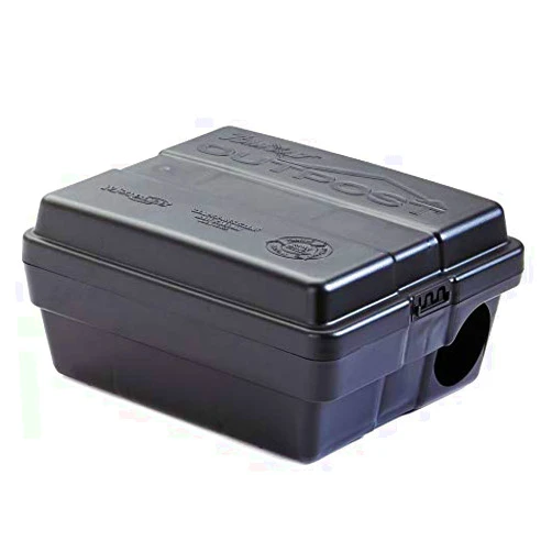 Tomcat Bait Station - Set of 6 Outpost Rat Bait Stations, Complete Rodent Control Solution