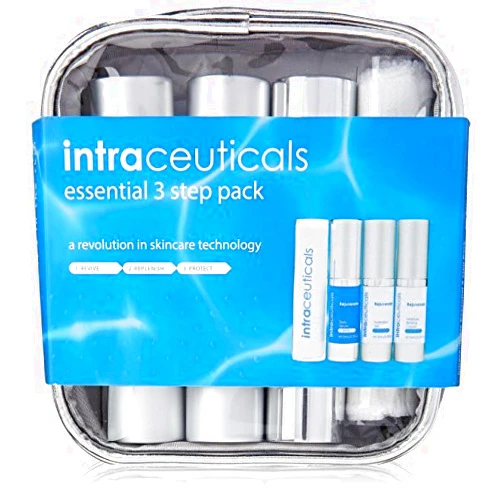 Intraceuticals Rejuvenate Essential 3 Step Pack with Daily Serum Plus Gel and Cream, 0.5 Ounce by Intraceuticals