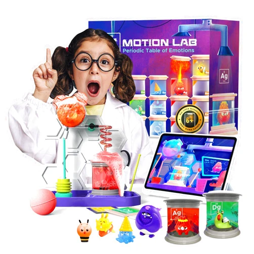 MEandMine Emotion Lab - Hatch & Train Emotion Creatures (6 pack) - Educational Learning Games for iPad & iPhone - Ages 6-10 - Label Emotions, Self Regulate, and Anger Management - STEM toys