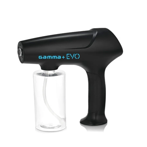 GAMMA+ Evo Nano Mister Cordless Portable Water Sprayer, Disinfect Mist, USB-C Rechargeable for Barber, Salon, Home Use