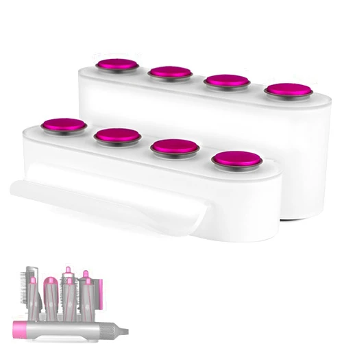 Dxyue Storage Holder for Dyson Airwrap Curling Iron Accessories 8-Head Desktop Vertical Stand Storage Rack