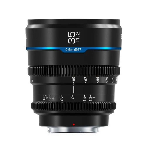 SIRUI Night Walker 35mm S35 Manual Focus Cine Lens, T1.2 Large Aperture M4/3 Mount Lens for BMPCC4K, GH5II, GH5S, GH6, Z Cam (MS35M-B, Black)