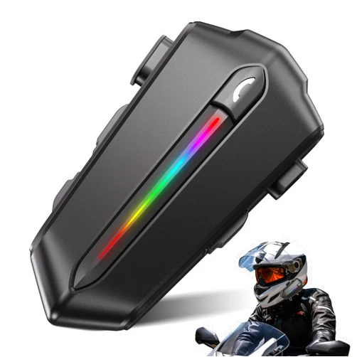 EDYELL Motorcycle Helmet Bluetooth,HD Calling HiFi Stereo Sound, Wireless Dual Earphone On-Ear Helmet Bluetooth,Compatible with All Motorcycle Bluetooth Headset