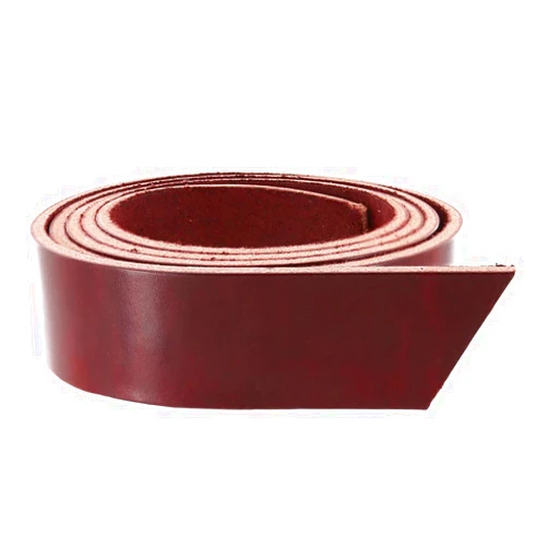 Buckleguy.com Wickett & Craig 'Traditional Harness' Leather Strap, Burgundy, 55