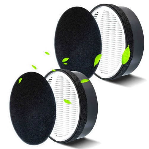 Bluestars LEVOIT LV-H132 Air Purifier Replacement Filter, 3-in-1 Nylon Pre-Filter, High-Efficiency Activated Carbon Filter, LV-H132-RF, 2 Pack