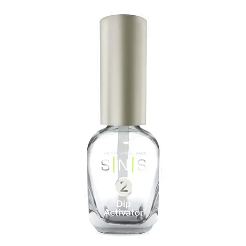 SNS Healthy Natural Nails SNS Nail Polish Dip Activator - Gel Base Dip Powder Activator Hardens Nail Polish Top Layers - Seals & Protects Dip Powder Manicure for a Long-Lasting & Fast-Drying Durable Finish, 0.34 Oz