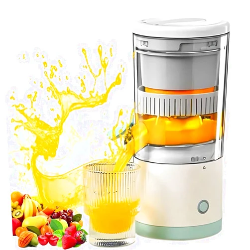 PONDI Rechargeable Electric Citrus Juicer - USB-C, Wireless, Portable Orange Juice Squeezer, Premium Juicer for Lemon, Tomato, Grape, Watermelon