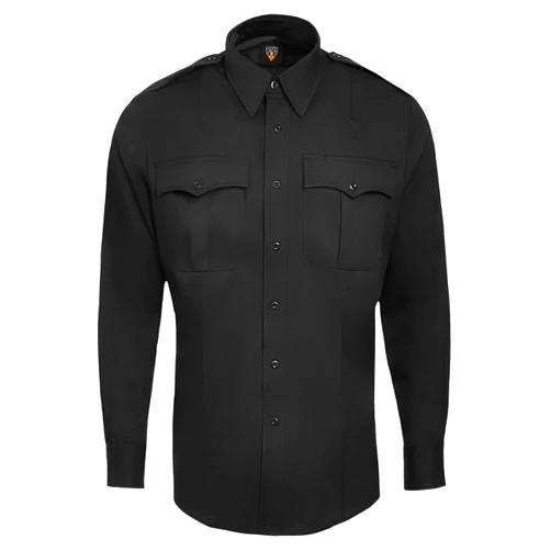 Flying Cross Core Flex Class A Men’s Long Sleeve Shirt - Freedom Collar, Hidden MAP Pocket, and Mesh Panels for Breathability