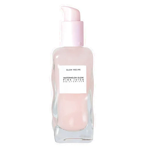 Glow Recipe Watermelon Glow Pink Juice Face Moisturizer - Daily Hydrating Oil-Free Hyaluronic Acid Face Moisturizer with Jasmine for Smooth Skin - Mineral Oil-Free Lightweight Moisturizer (60ml / 2oz) 2.03 Fl Oz (Pack of 1)