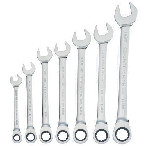 CRAFTSMAN Ratchet Wrench, 12 Point, 7-Piece Set (CMMT87019)