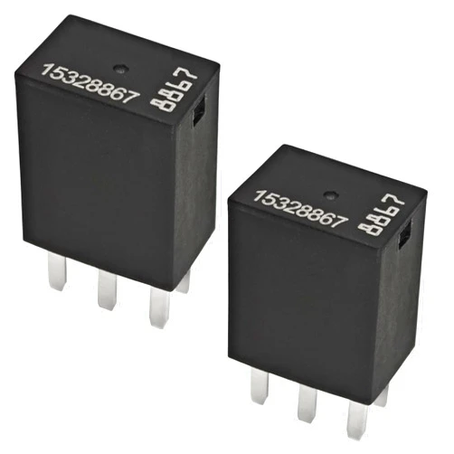Casalytics Relay 15328867 (Set of 2), 12VDC 5-Pin Relay High-Performance Automotive Relay - Compatible for GM Vehicles