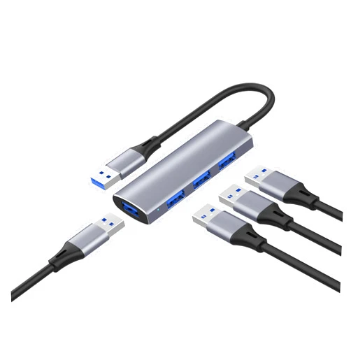 INCHOR USB Hub, 3 Port USB 2.0 Adapter USB Splitter and 1 USB 3.0 Port, Fast Data Transfer USB Extender for Laptop