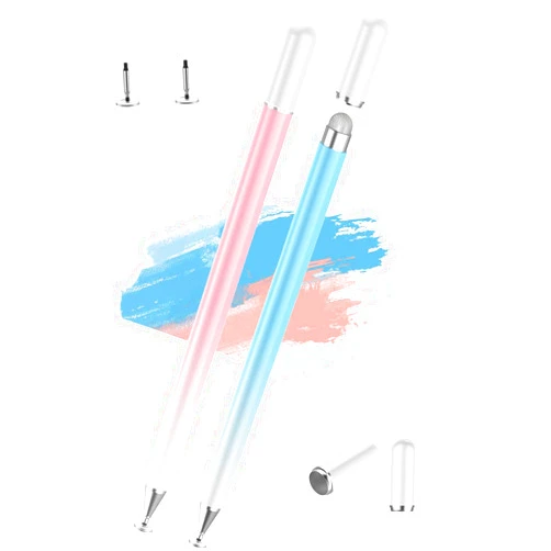 Luntak Stylus Pens for Touch Screens, Luntak 2 in 1 Magnetic Disc Stylus Pen for iPad with Magnetic Cap, iPad Tablet Pen Compatible with iPhone/iPad/Android/Microsoft/Surface All Capacitive Touch Screens
