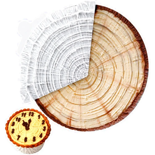 Lingzhi Tree Bark Fondant Molds Tree Stump Silicone Mold For Cake Decoration Cupcake Topper Chocolate Candy Sugar Craft Gum Paste Polymer Clay