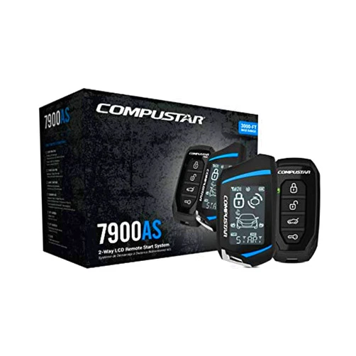 Compustar CS7900-AS All-in-One 2-Way Remote Start and Alarm Bundle w/ 3000 Feet Range