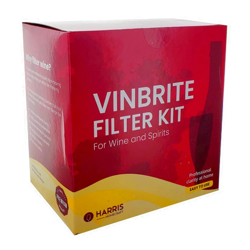 Harris Filters Balliihoo Homebrew MkIII Vinbrite Wine Filter Kit