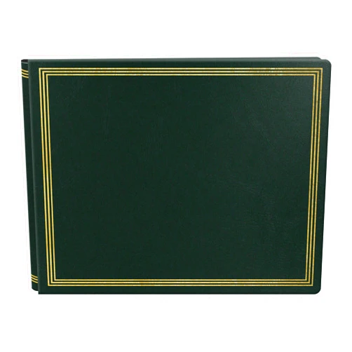 Pioneer Photo Albums Jumbo Magnetic Page X-Pando Album, Hunter Green