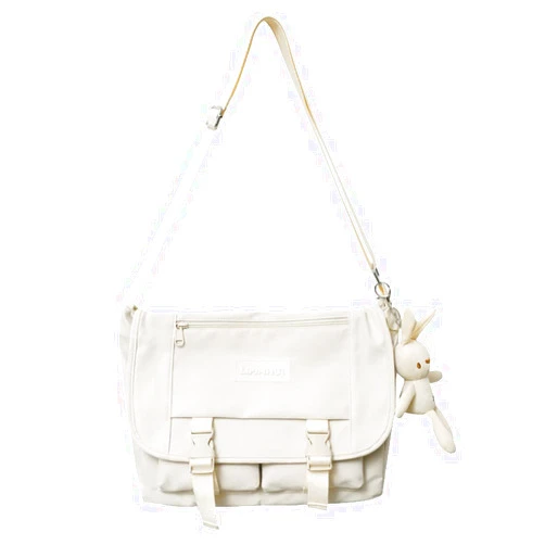 Taoqiao Vintage Canvas Messenger Bag Large Book Laptop Shoulder Bag Women Men New