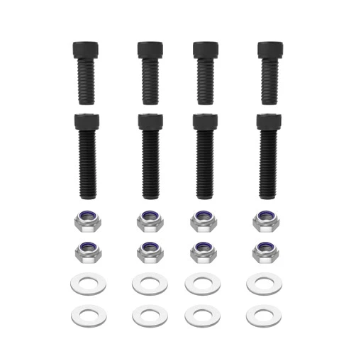 VroomAuto Hardware Kit for Mounting Racing Seat Sliders and Seat Bracket,Bottom Mount Racing Seat Hardware,Hardware Assortment Kit with Nuts, Bolts & Washers
