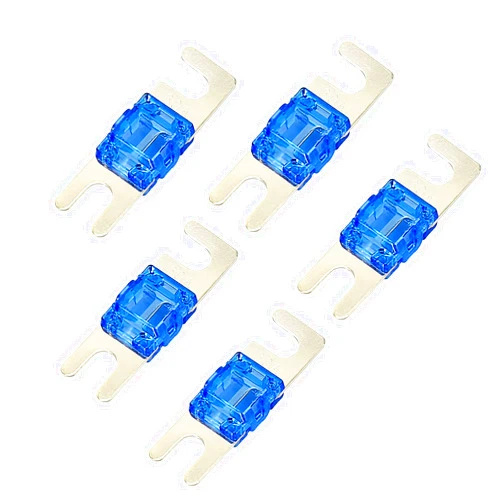 XiXiYang 5 Pcs Fuses,Mini Anl Fuses 60 Amp Fuse Mega Amg Accessories Zinc Alloy Assortment Fuses for Auto Car Audio Trucks Protect High Capacity - Ultimate Protection for Your Electrical System