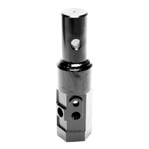 AGKNX Heavy Duty Auger Adapter 2inches Female Hex to 2-9/16inches Male Round