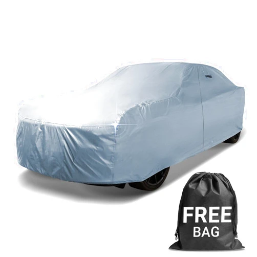 iCarCover 18-Layer Car Cover Waterproof All Weather | Premium Quality Car Covers for Automobiles, Ideal for Indoor and Outdoor Use, Fits Sedan/Coupe (217-226 inch)