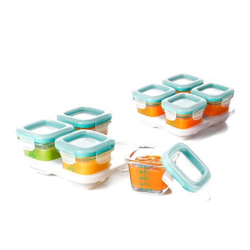 OXO Tot 8pc Glass Baby Block Set
