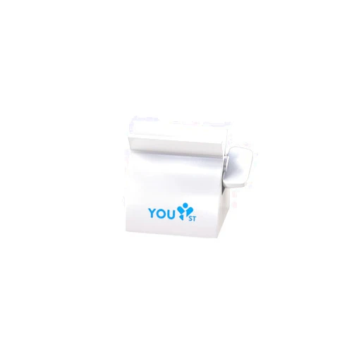 You1st Toothpaste Tube Squeezer Roller – Manual Tube Dispenser & Holder Stand for Bathroom Countertop – Works with Plastic & Metal Tubes for Creams, Ointments & More (1)