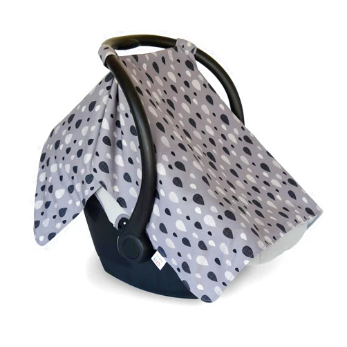 Travel Bug Full Coverage Car Seat Cover - Baby Canopy Cover - UPF 50+