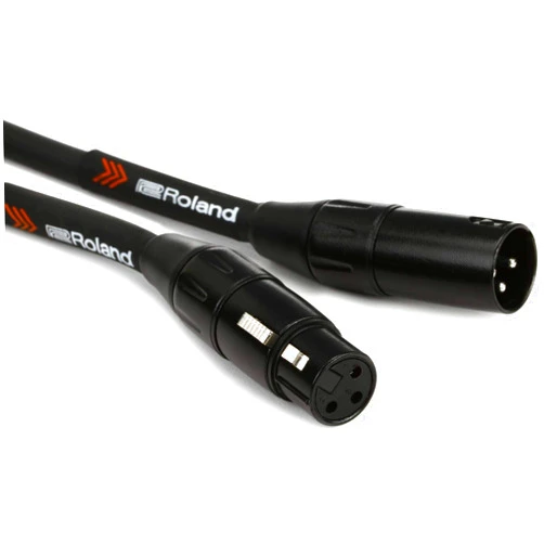 Roland Black Series Heavy-duty XLR Microphone Cable, 10-Feet