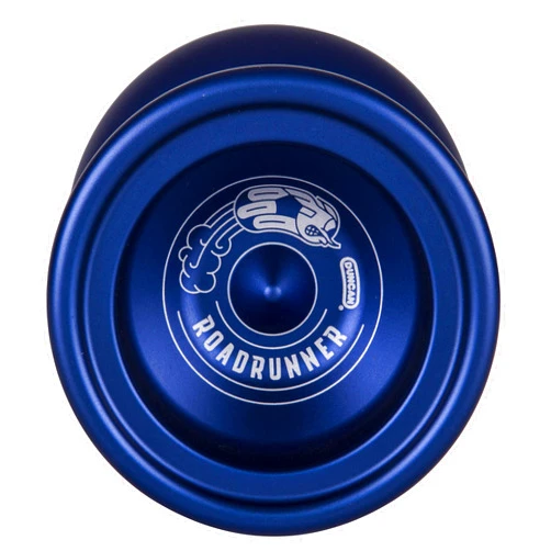 Duncan Toys Roadrunner Yo-Yo, Unresponsive Expert Level Yo-Yo, Concave Bearing and Aluminum Body, Blue