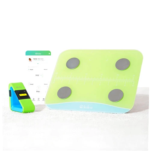 MAGPIE Comprehensive Health Tracker for Kids - Kiko Complete Set, Smartphone App Connection, Precise Height Measurement Device, Body Composition Analyzer, Gift for Baby Shower and Registry