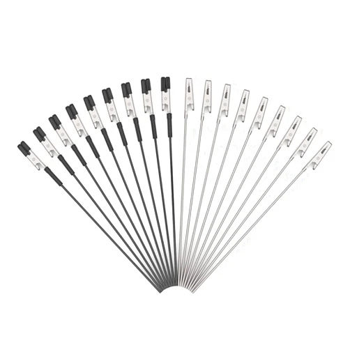 Actekart 40PCS Alligator Clip Sticks (20pcs with Rubber Tips) for Gundam Model Painting and for Airbrush Spraying Hobby Modeling Parts for DIY Card Photo Memo…