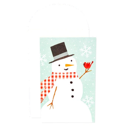 American Greetings Blank Holiday Cards with Envelopes, Snowman (48-Count)