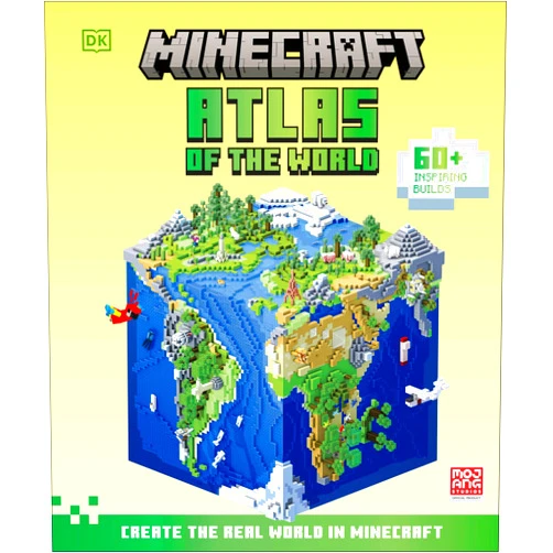 Craig Jelley Minecraft Atlas of the World: Create the Real World in Minecraft with 60+ Inspiring Builds