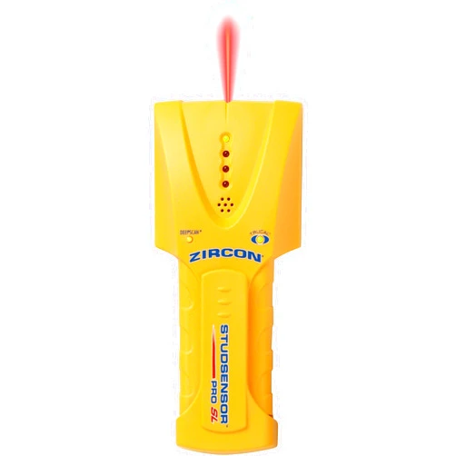 Zircon StudSensor Pro SL Edge Finder Deep-Scanning Stud Finder with SpotLite Pointing System