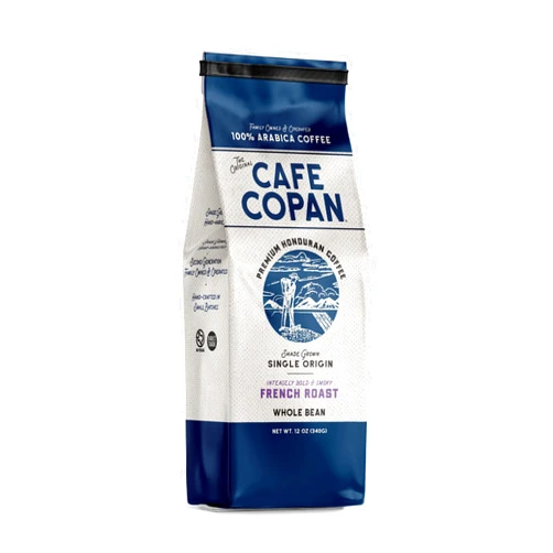Shop Copan Café Copan French Roast, Whole Bean 12oz Bag.
