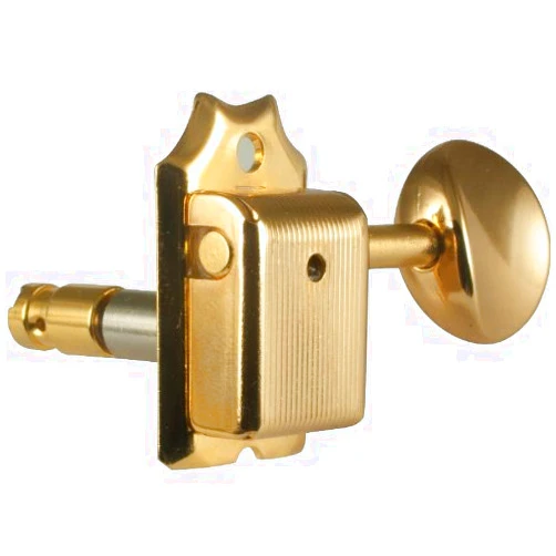 Gotoh Locking Vintage Oval Knob Gold Tuners (6-in-a-line)