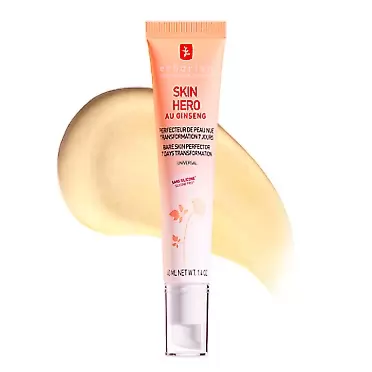 Erborian Skin Hero with White Ginseng, Facial Concealer Makeup - Non-Tinted Bare Skin Perfecting Face Moisturizer Smooths, Blurs & Illuminates Skin - Silicone Free Korean Skincare Face - 1.4 Oz 1.4 Ounce