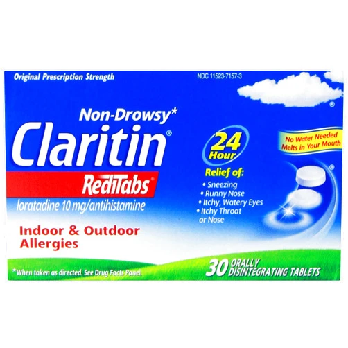 Claritin 24 Hour Reditabs, 30 Count 30 Count (Pack of 1)