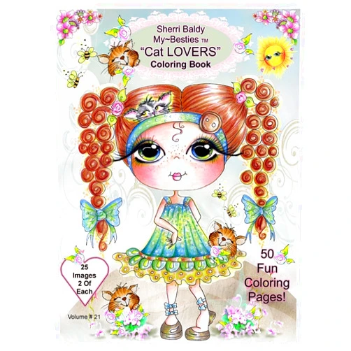 By Sherri Ann Baldy (Author) Sherri Baldy My-Besties Cat Lovers Coloring Book