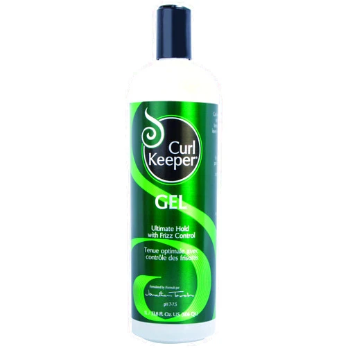 Curly Hair Solutions Curl Keeper GEL - Ultimate Hold with Frizz Control (33 Ounce / 1000 Milliliter) 33.8 Fl Oz (Pack of 1)