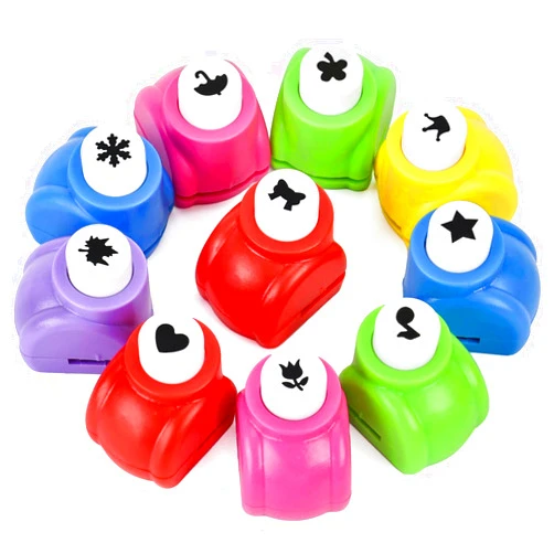 LoveInUSA Punch Craft Set, 10 Pack Hole Punch Shapes Hole Punch Shape Scrapbooking Supplies Shapes Hole Punch Great for Crafting & Fun Projects