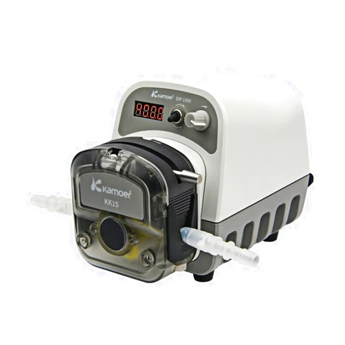 K KAMOER Kamoer DIP1500 peristaltic Pump 24V 1500ml/min high Flow Intelligent Variable Speed 0.1-400rpm Liquid dosing Pump 3 rotors LED Screen RS485 7.9mm x 11.1mm (IDxOD)