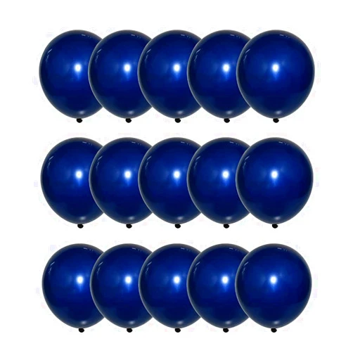Tangser Pearl Night Blue Balloons, Navy Blue Balloons 12 inch, Dark Blue Balloon 100 Pcak, globos Azul Marino, Midnight Blue Ballons, Latex Balloon for Birthday Party Baby Shower Wedding Decorations